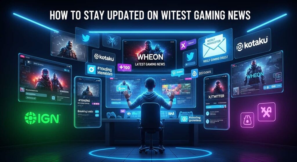 How to Stay Updated on Wheon Latest Gaming News