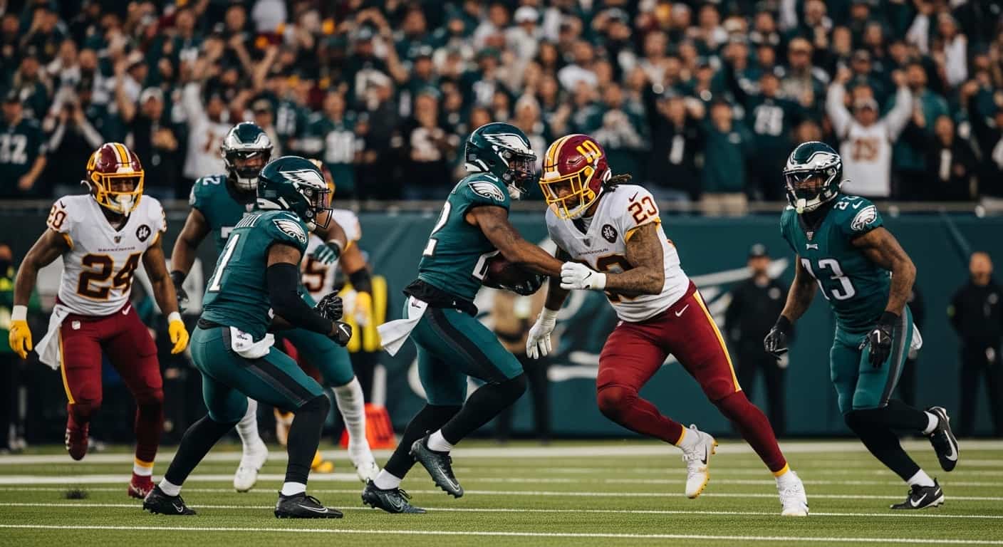 Washington Commanders vs Philadelphia Eagles Match Player Stats