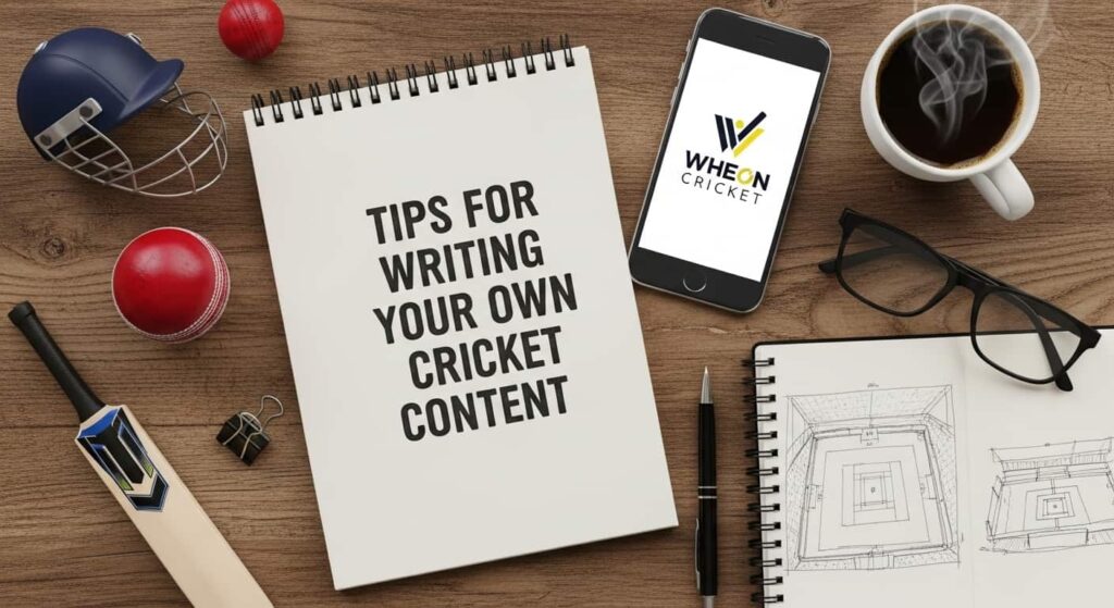 Tips for Writing Your Own Cricket Content