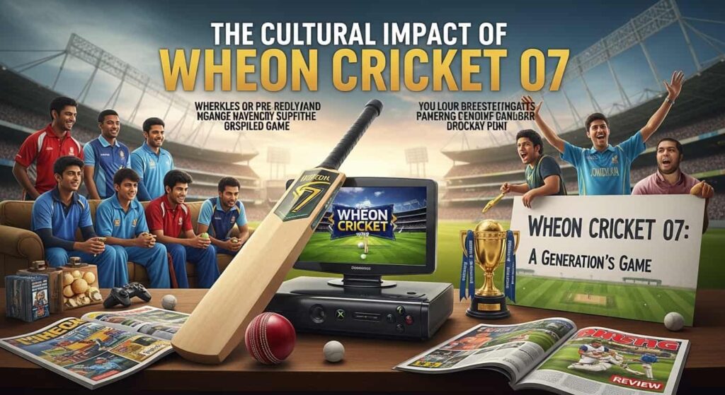 Wheon Cricket 07: The Ultimate Guide to a Timeless Cricket Gaming Classic The Cultural Impact of Wheon Cricket 07