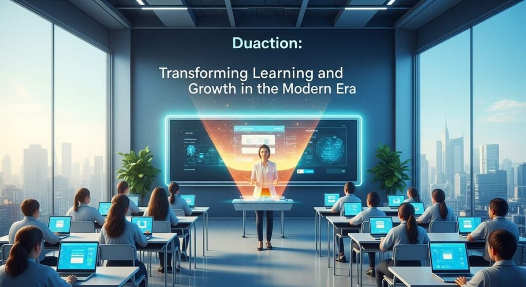 Duaction: Transforming Learning and Growth in the Modern Era Duaction
