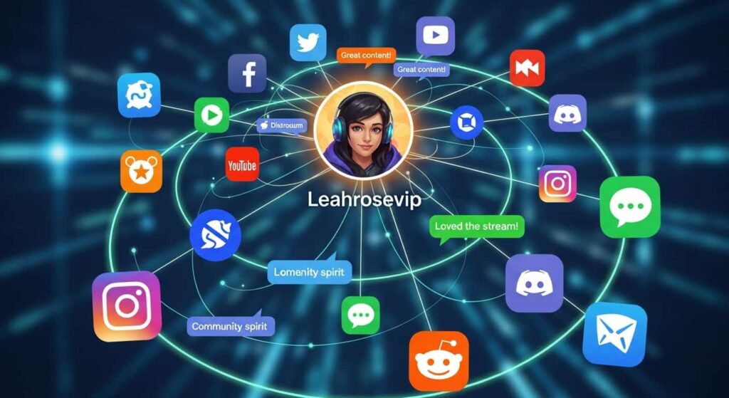 The Connection Between Leahrosevip and Online Communities