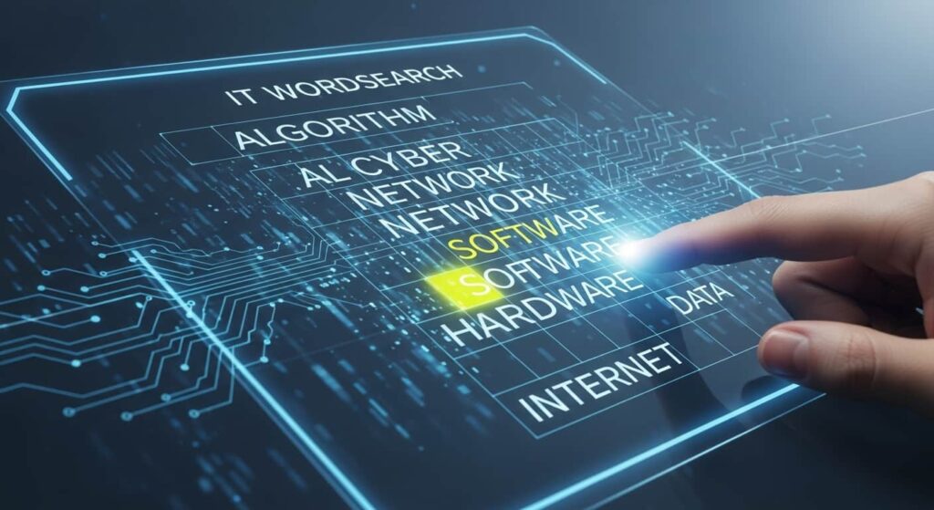 IT Wordsearch: Exploring Technology Through a Fun and Engaging Puzzle IT Wordsearch