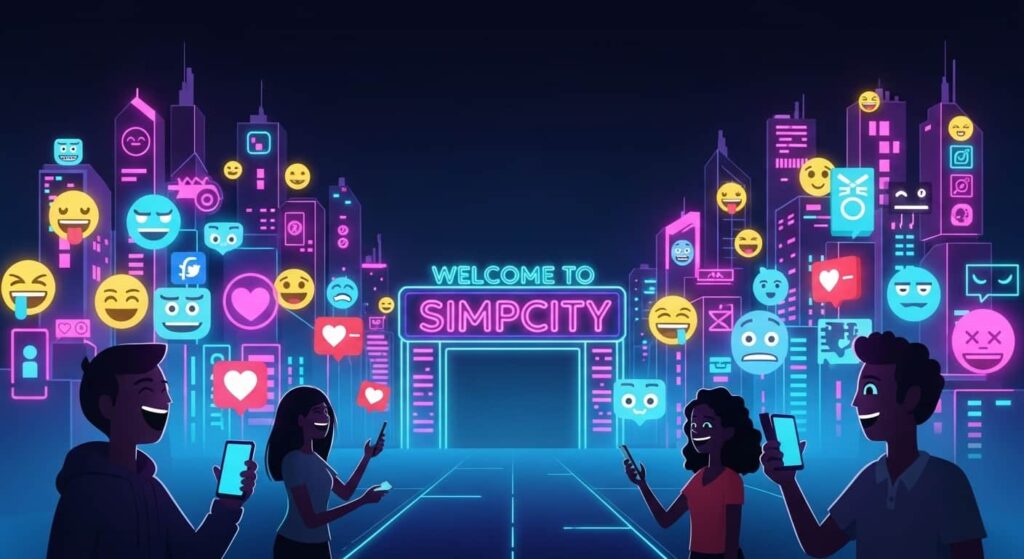 Simpcity: A Modern Take on Digital Culture and Online Communities Simpcity