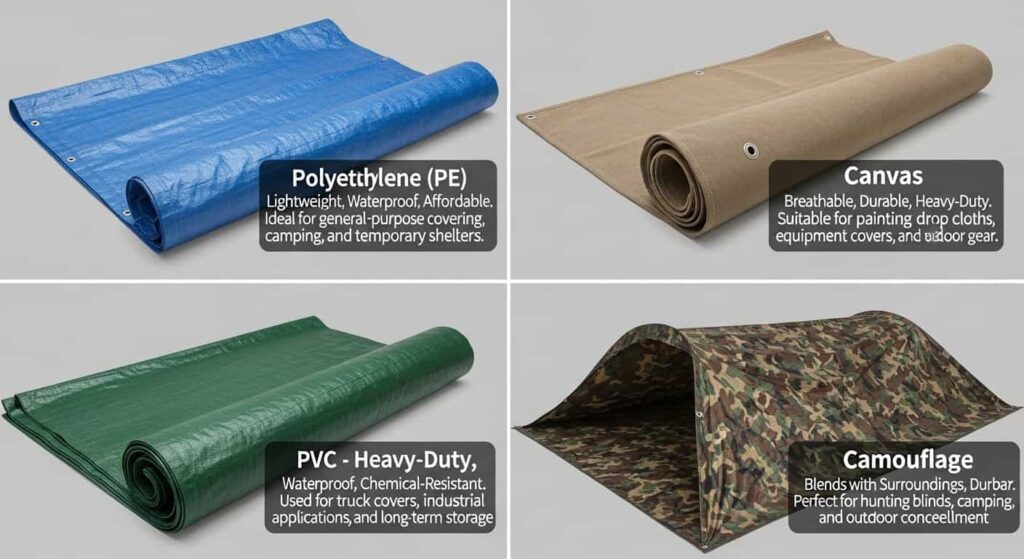 Tarnplanen: The Essential Guide to Protective Tarpaulins Types of Tarnplanen