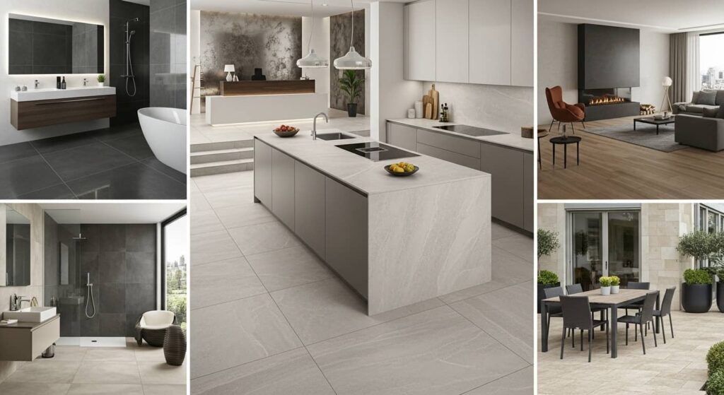 Applications of Sodiceram Tiles