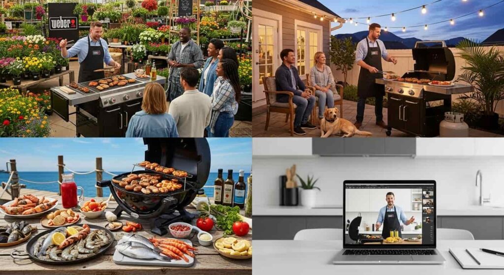 Different Types of Weber Grillvorführungen
