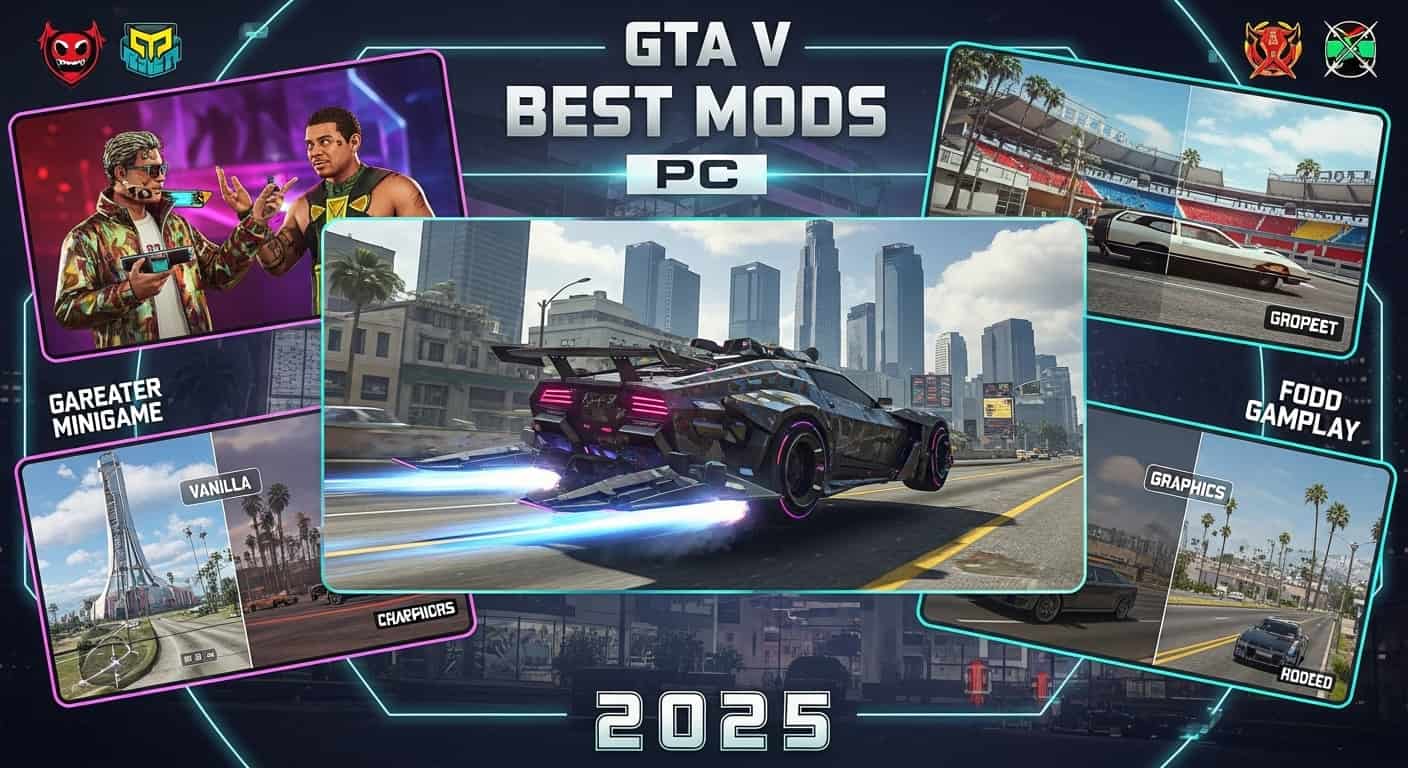 GTA V Best Mods PC 2025