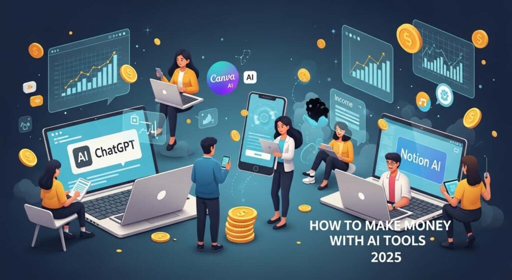 How to Make Money with AI Tools 2025 — A Complete Guide for Beginners How to Make Money with AI Tools 2025